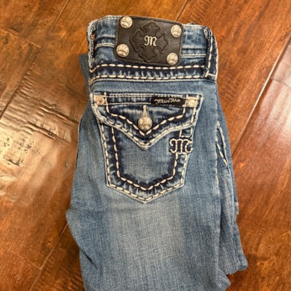 Girls Miss Me Skinny Jeans